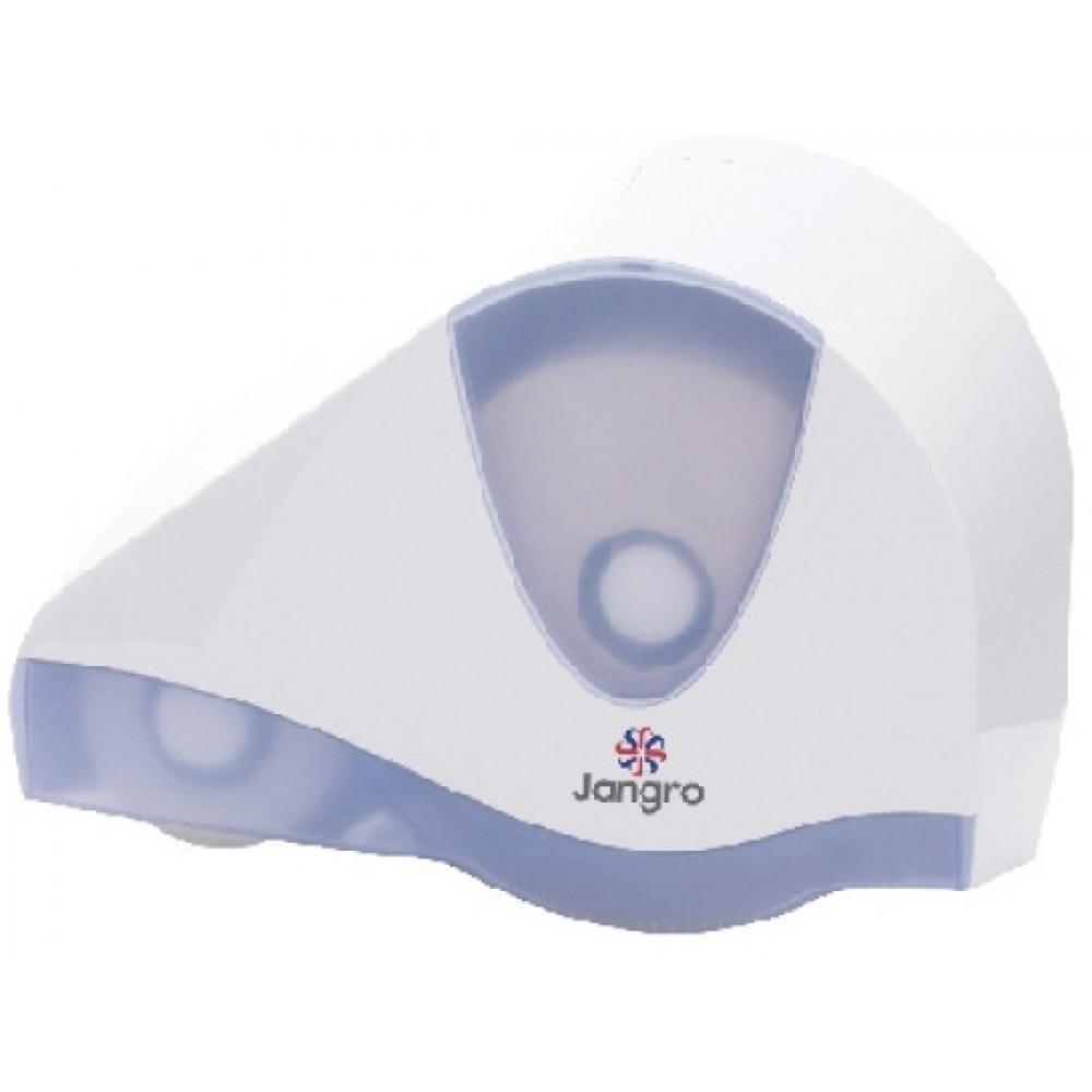 Toilet Roll Dispenser Jumbo 'Reserve' Jangro White & Blue Avica UK Ltd