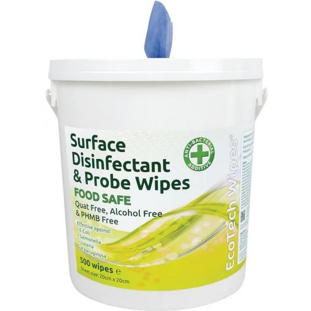 Sanitising Wipes Food Safe Surface 500 Wipes Avica UK Ltd