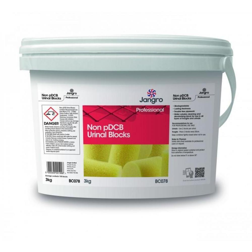 Urinal Blocks Non PDCB Jangro 3kg 150 Blocks (ave) Avica UK Ltd