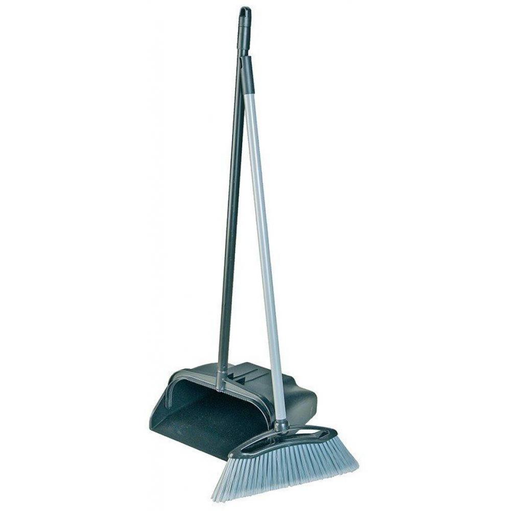 Lobby Dustpan & Brush Set Black 90cm (35") Avica UK Ltd