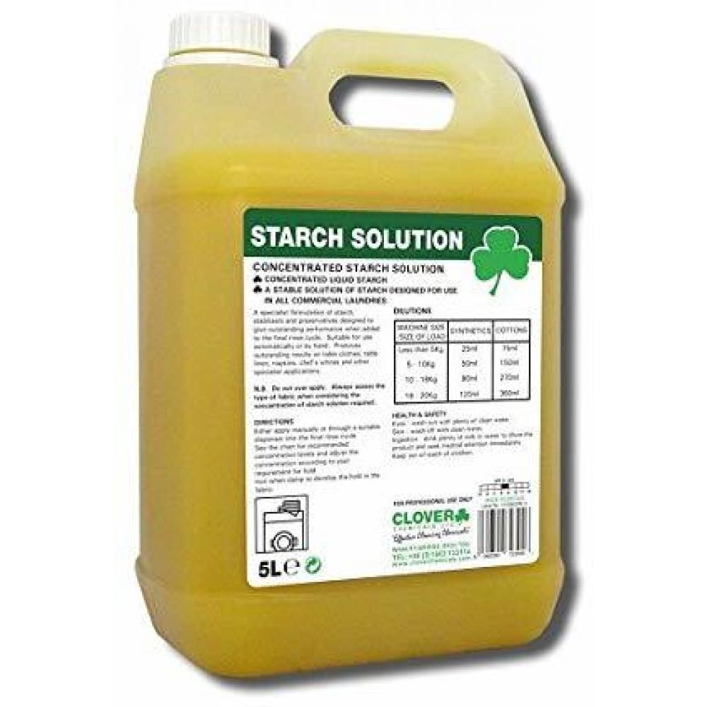 Laundry Starch Clover Starch Solution 5L Avica UK Ltd