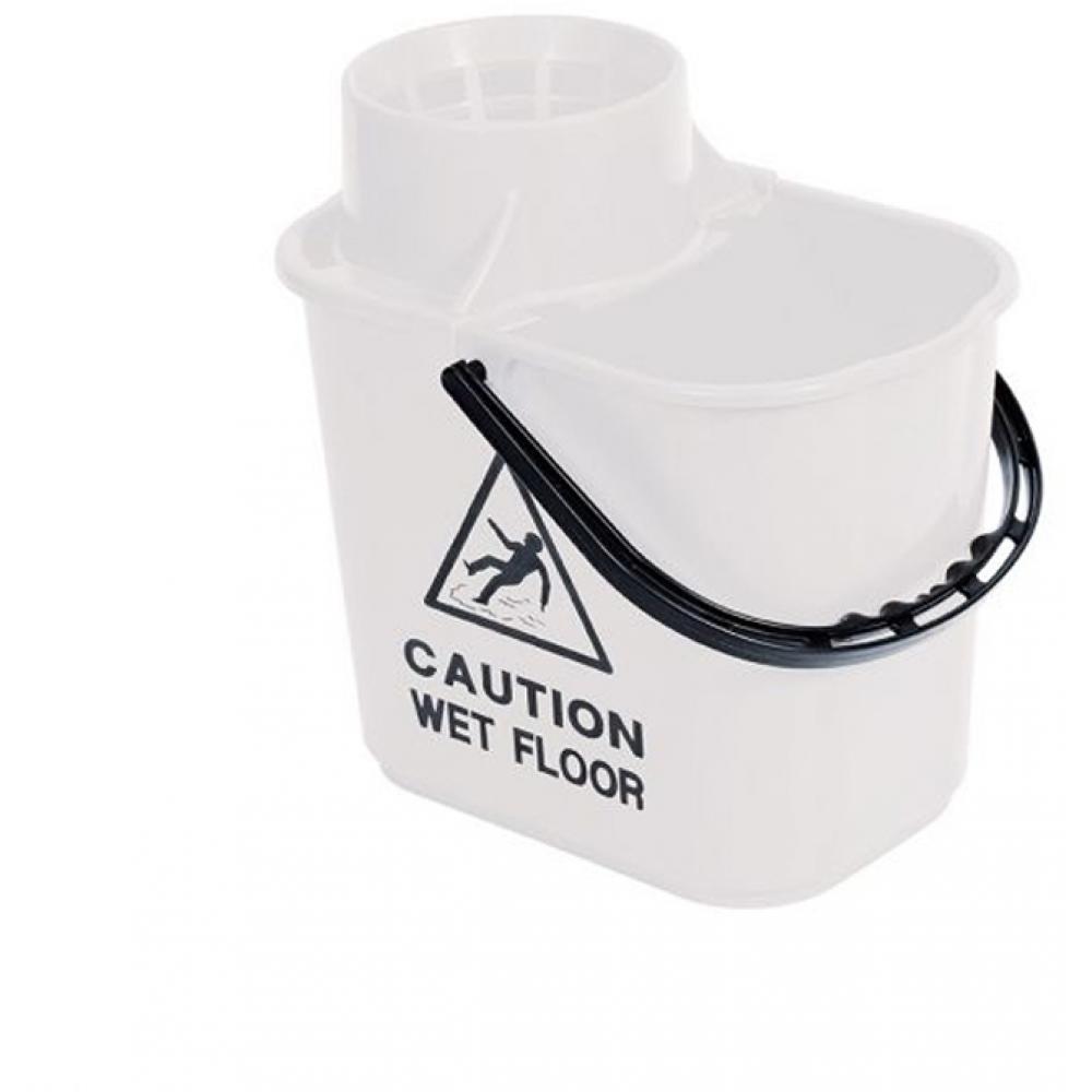 Bucket & Wringer Professional White 15L (3.2 gal) Avica UK Ltd