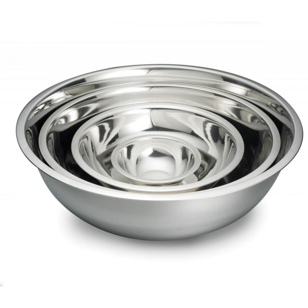 55 cm Stainless Steel Catering Large Mixing Bowl Washing Up Bowl 