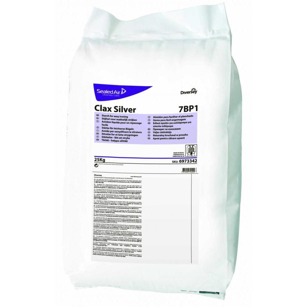 Laundry Starch Clax Silver 7BP1 25kg Avica UK Ltd