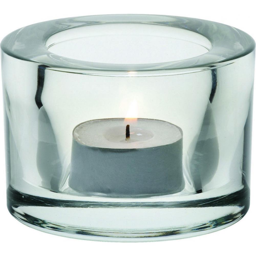Tealight Holder Chunky Clear 8.2cm (3.2") Avica UK Ltd