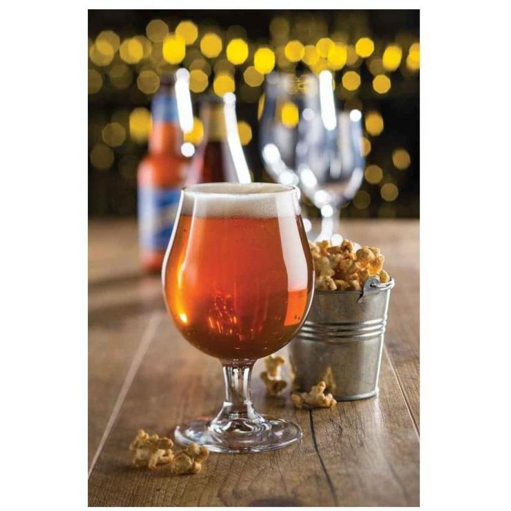 Stemmed Beer Glass Toughened Draft 16.75oz (48cl) LCE 2/3rd