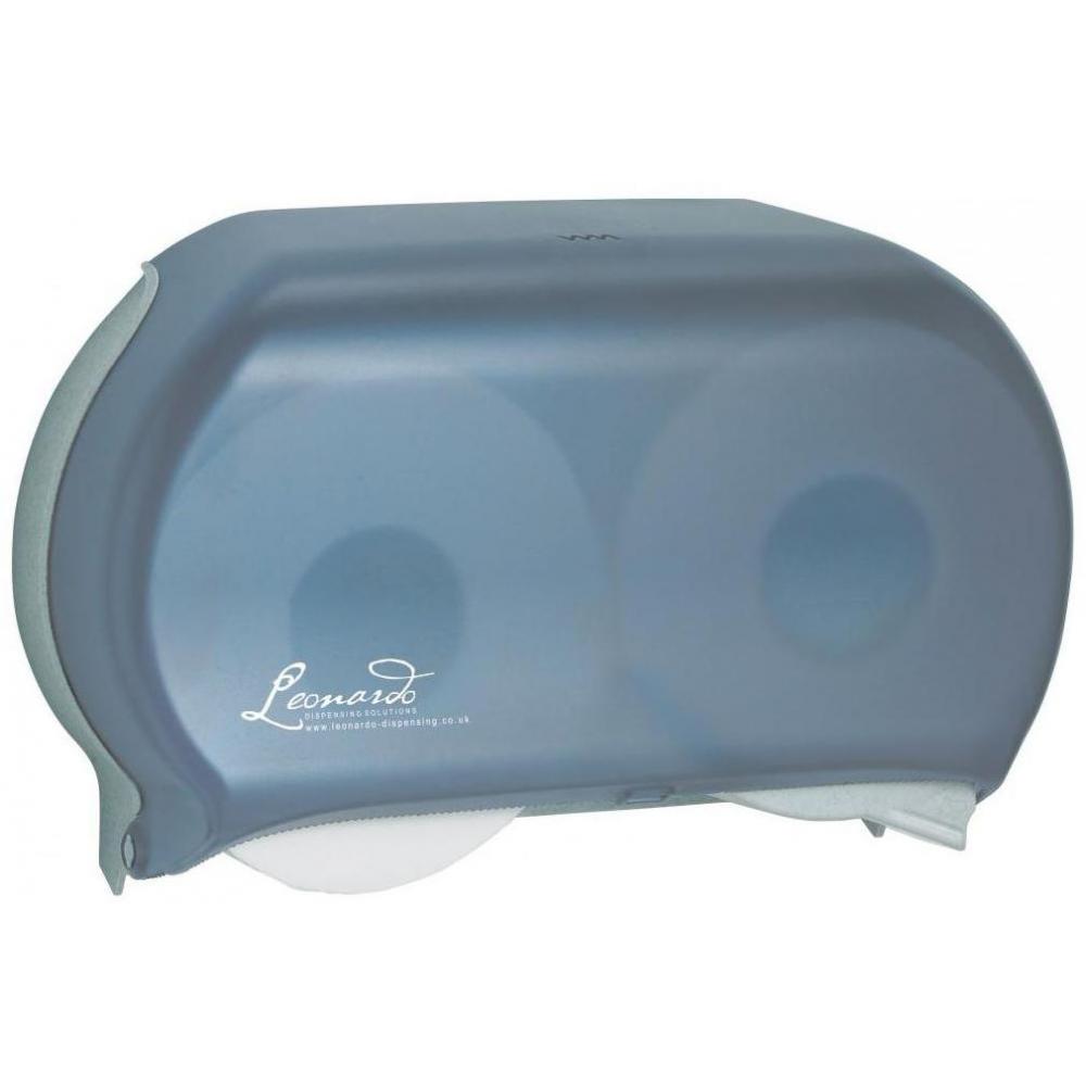 Toilet Paper Dispenser Twin Jumbo Leonardo Blue Avica UK Ltd