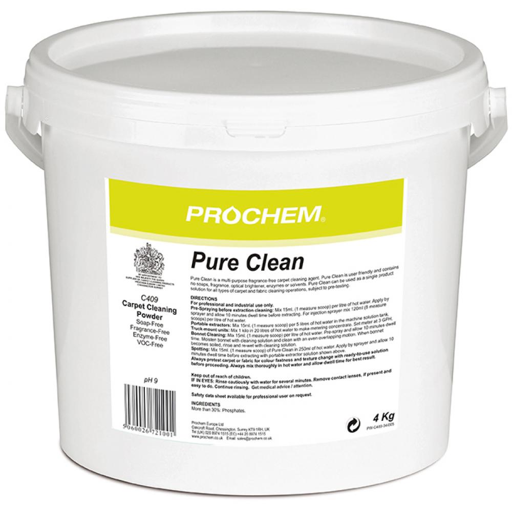 Carpet Cleaner - Prochem - Pure Clean - 4kg - Avica UK Ltd