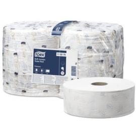 Toilet Roll - Jumbo - Tork&#174; - T1 Premium Soft - White - 2 Ply - 60mm Core - 360m