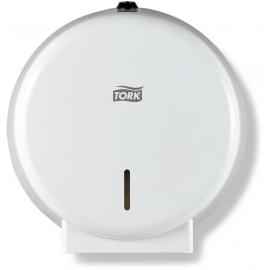 Toilet Roll T2 Dispenser - Mini Jumbo - Tork&#174; - Metal - White