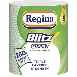 Household & Kitchen Towel - Regina - Blitz Giant - White - 3 Ply - 260 Sheet