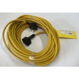 Scrubber Dryer Mains Power Cable - 3 Core - Numatic - Yellow - 20m