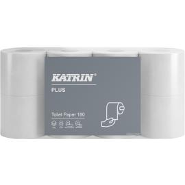 Toilet Roll - Traditional - Katrin Plus - White - 3 Ply - 180 Sheet