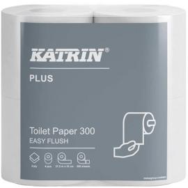 Toilet Roll - Traditional - EASY FLUSH  - Katrin PlusToilet 400 - White - 2 Ply - 400 Sheet