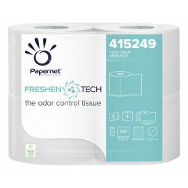 Toilet Roll - Traditional - Freshen Tech - White - 2 Ply - 300 Sheets