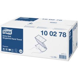 Hand Towel - H3 Singlefold - Extra Soft - Tork&#174; Premium - White - 2 Ply - 200 Sheet
