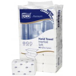 Multifold Hand Towel - H2 Premium Soft - Tork&#174; Xpress&#174; - White - 2 Ply - 110 Sheet