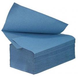 Hand Towels - V-Fold - Jangro - Contract - Blue - 1 Ply