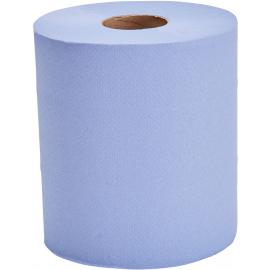 Centrefeed Roll - Embossed - Jangro Contract - 2 Ply - Blue - 120m