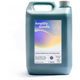 Hand, Hair & Body Wash - Rosemary Orange Fragrance - Amplify Goods - 5L