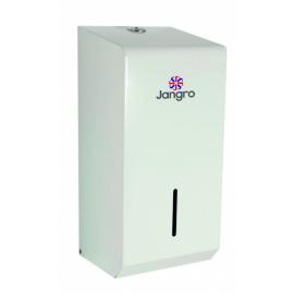 Toilet Paper Dispenser - Bulk Pack  - Coated Metal - Jangro - White