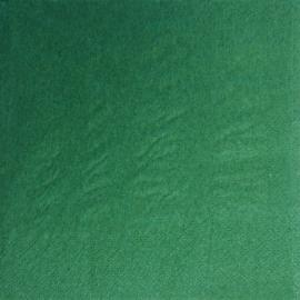 Lunch Napkin - Dark Green - 4 fold - 2 ply - 33cm