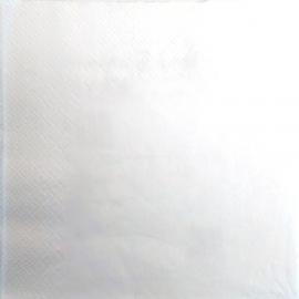 Tablin Cocktail Napkin - Airlaid - White - 4 Fold - 1 ply - 23cm