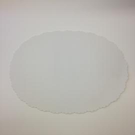 Tray Doily - Paper Lace - Oval - White - 32x23cm (12.6x9&quot;)