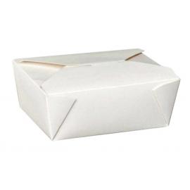 Food Carton - Microwavable - Dispo-Pak - White - No: 8 - 131cl (46oz)
