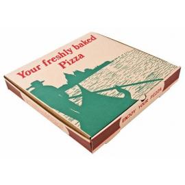 Pizza Box - Printed - 35.5cm (14&quot;)