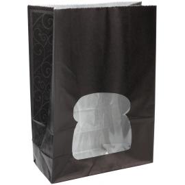 Sandwich Bag - Laminated - Elegance - Black & Silver