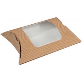 Hot Food Pillow Pack with Window - Savori&#8482; - Square - 15cm (5.9&quot;)