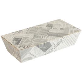 Meal Box - Rectangular - Newsprint