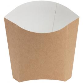 Chip Scoop Box - Compostable - Kraft - Medium
