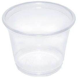 Portion Pot - Clear Plastic - 2.5cl (1oz)