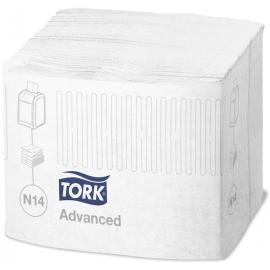 Dispenser Napkin - Tork&#174; Xpressnap Fit&#174; - N14 - White - 2 Fold - 2 Ply - 21.3cm