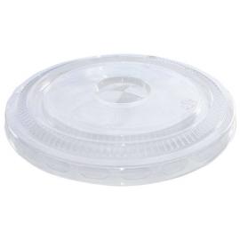 Domed Lid - Straw Slot - Smoothie Cup - PLA - Compostable - 9-20oz (26-57cl)