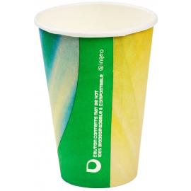 Hot Cup - Compostable - Vending - Prism - 9oz (25cl) - 73mm dia