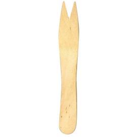 Chip Forks - Biodegradable Birchwood - 9.5cm (3.75&quot;)