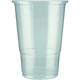 TWOinONE' Flexy Glass - Half Pint Glass - Biodegradable Plastic - 10oz (28cl) CE