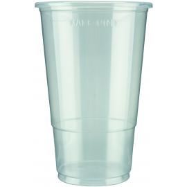 TWOinONE&#39; Flexy Glass - Half Pint Glass - Biodegradable Plastic - 12oz (35cl) LCE @ 10oz
