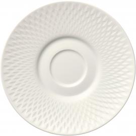 Double Well Saucer - Porcelain - Purity - Reflections - 16.5cm (6.5")
