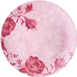 Coupe Plate - Porcelain - Boho - Pink - 28cm (11")