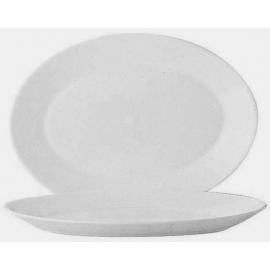 Plate - Oval - Opal Glass - Restaurant - 29.5cm (11.7.5&quot;)