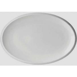 Plate - Oval - Porcelain - Titan - 36cm (14&quot;)