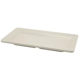 Platter - Rectangular - Melamine - White - GN 1/3