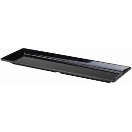 Platter - Rectangular - Melamine - Black - GN 2/4