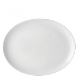 Plate - Oval - Porcelain - Pure White - 30cm (12&quot;)