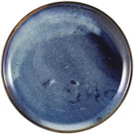 Coupe Plate - Terra Porcelain - Aqua Blue - 30.5cm (12&quot;)