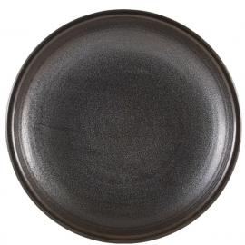 Coupe Plate - Deep - Terra Porcelain - Black - 21cm (8.25&quot;)